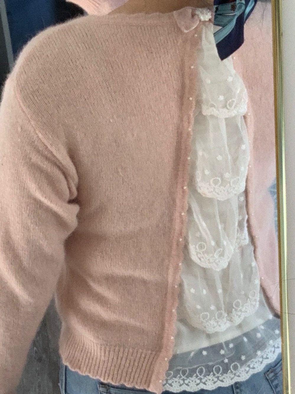 Angora Rabbit fur Japanese sweater ( Liz Lisa) discontinued.